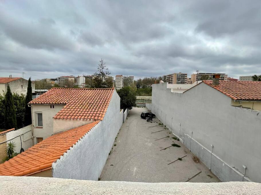 Duplex Avec Terrasse Et Parking Apartment Perpignan Luaran gambar